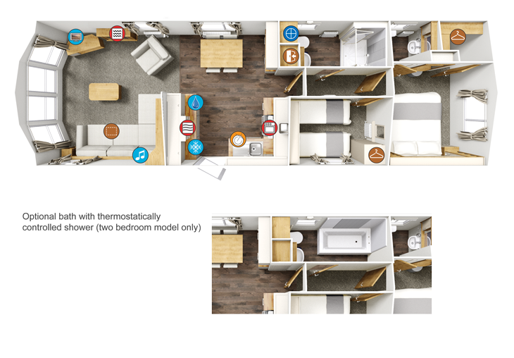 Willerby Winchester Floorplan